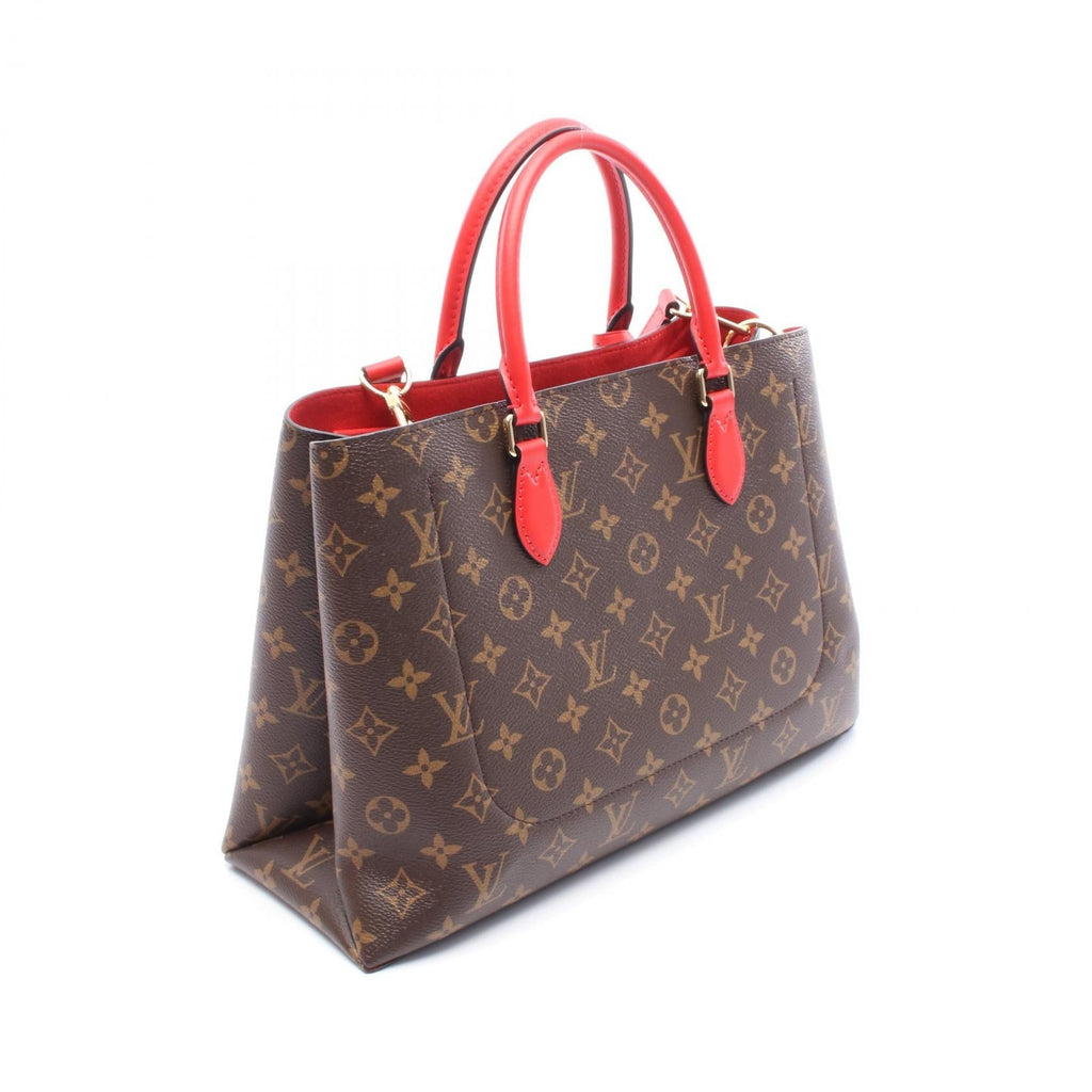 Louis Vuitton Flower Tote Monogram Coated Canvas 2way Bag