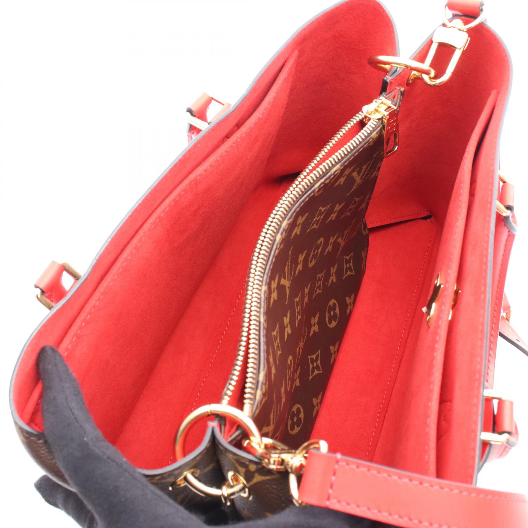 Louis Vuitton Flower Tote Monogram Coated Canvas 2way Bag