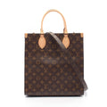 Louis Vuitton Sac Plat PM Monogram Coated Canvas Tote Bag