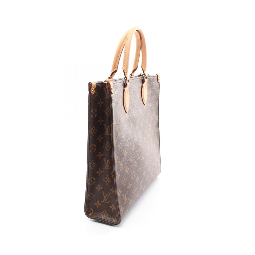 Louis Vuitton Sac Plat PM Monogram Coated Canvas Tote Bag