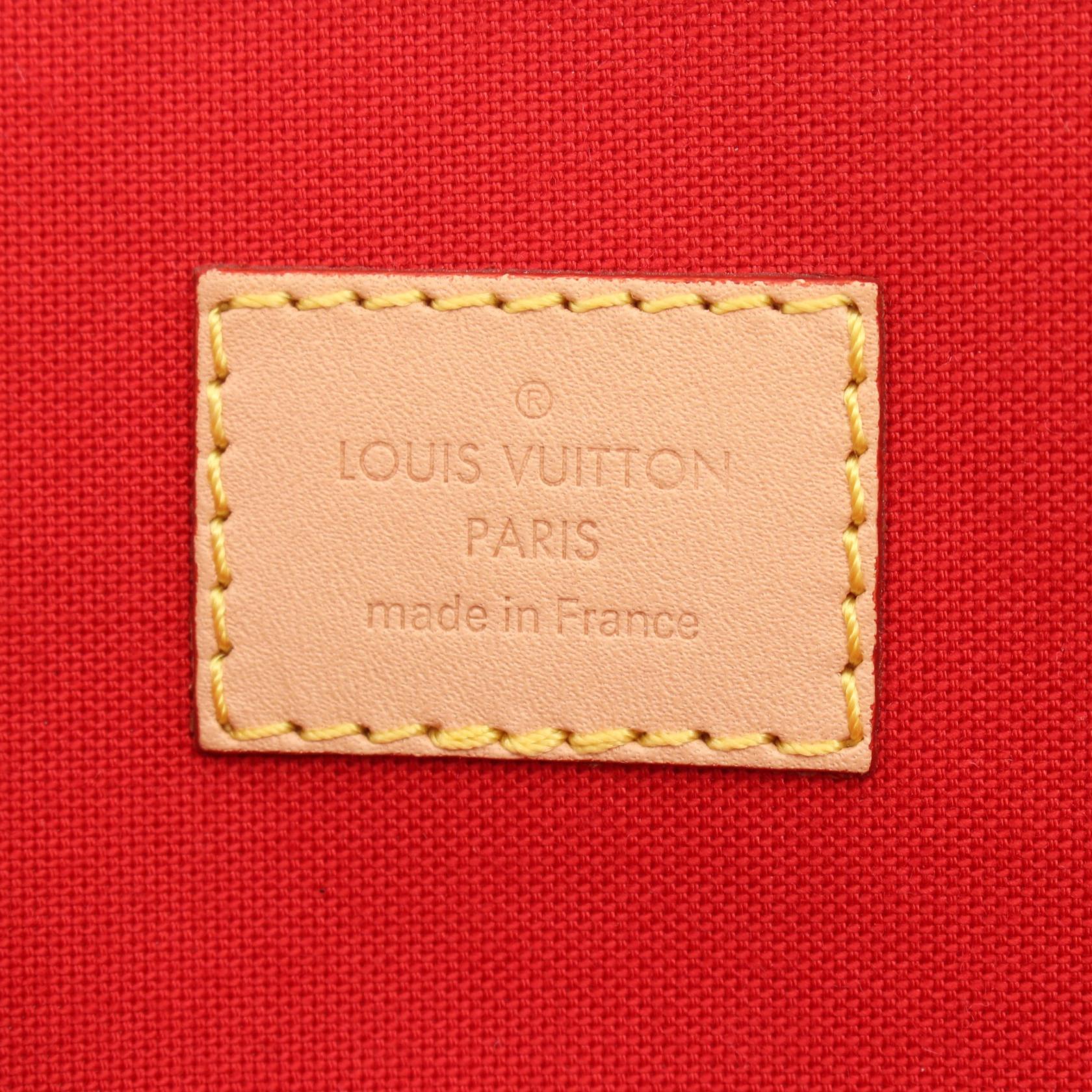 Louis Vuitton Sac Plat PM Monogram Coated Canvas Tote Bag