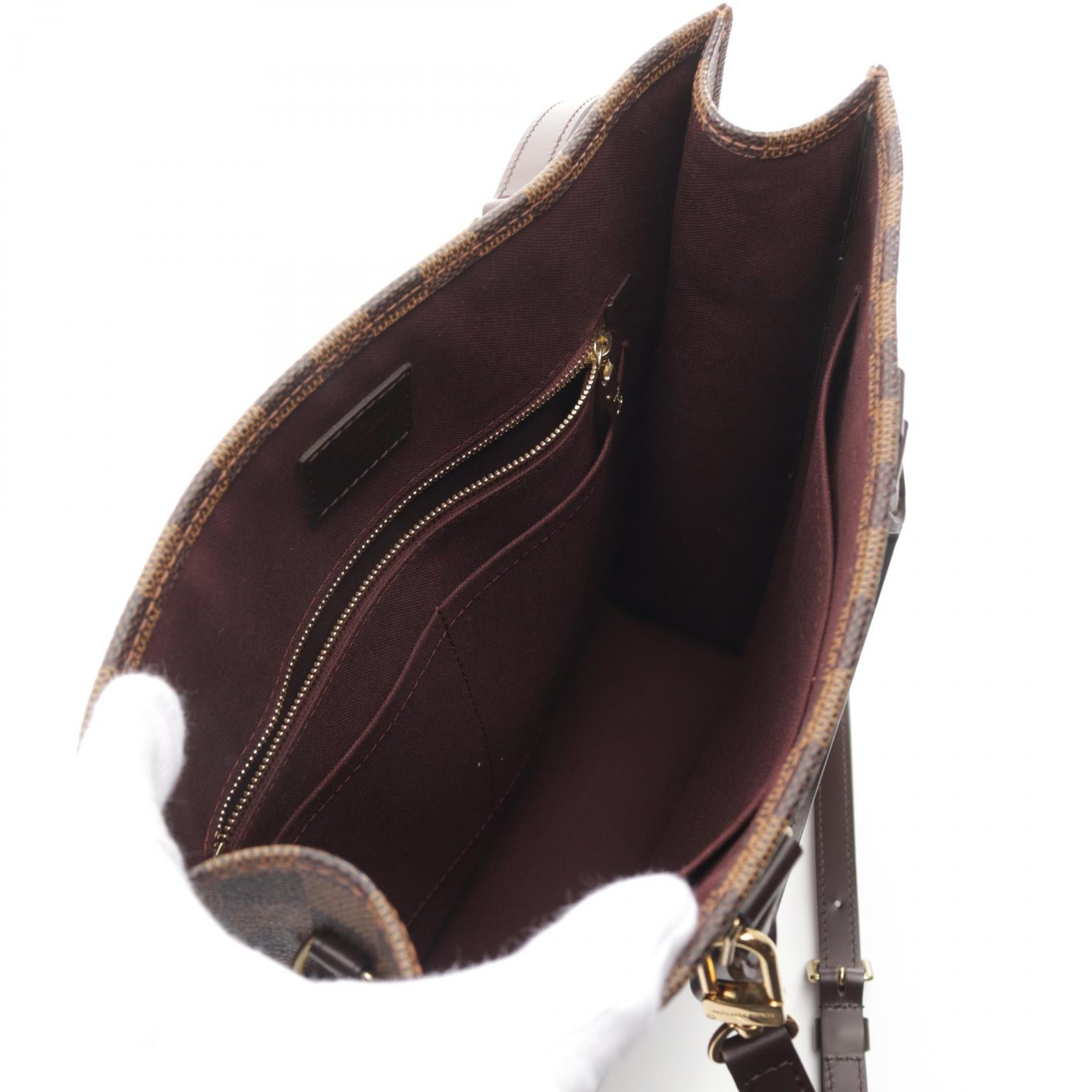 Louis Vuitton Sac Plat PM Damier Coated Canvas Tote Bag