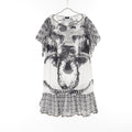Chanel Lion Coco Mark Cotton Silk Dress