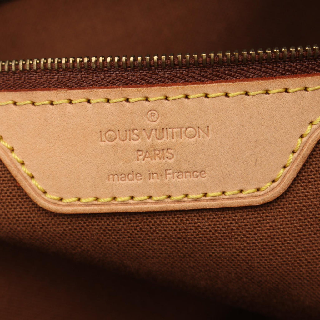 Louis Vuitton Cabas Mezzo Monogram Coated Canvas Tote Bag