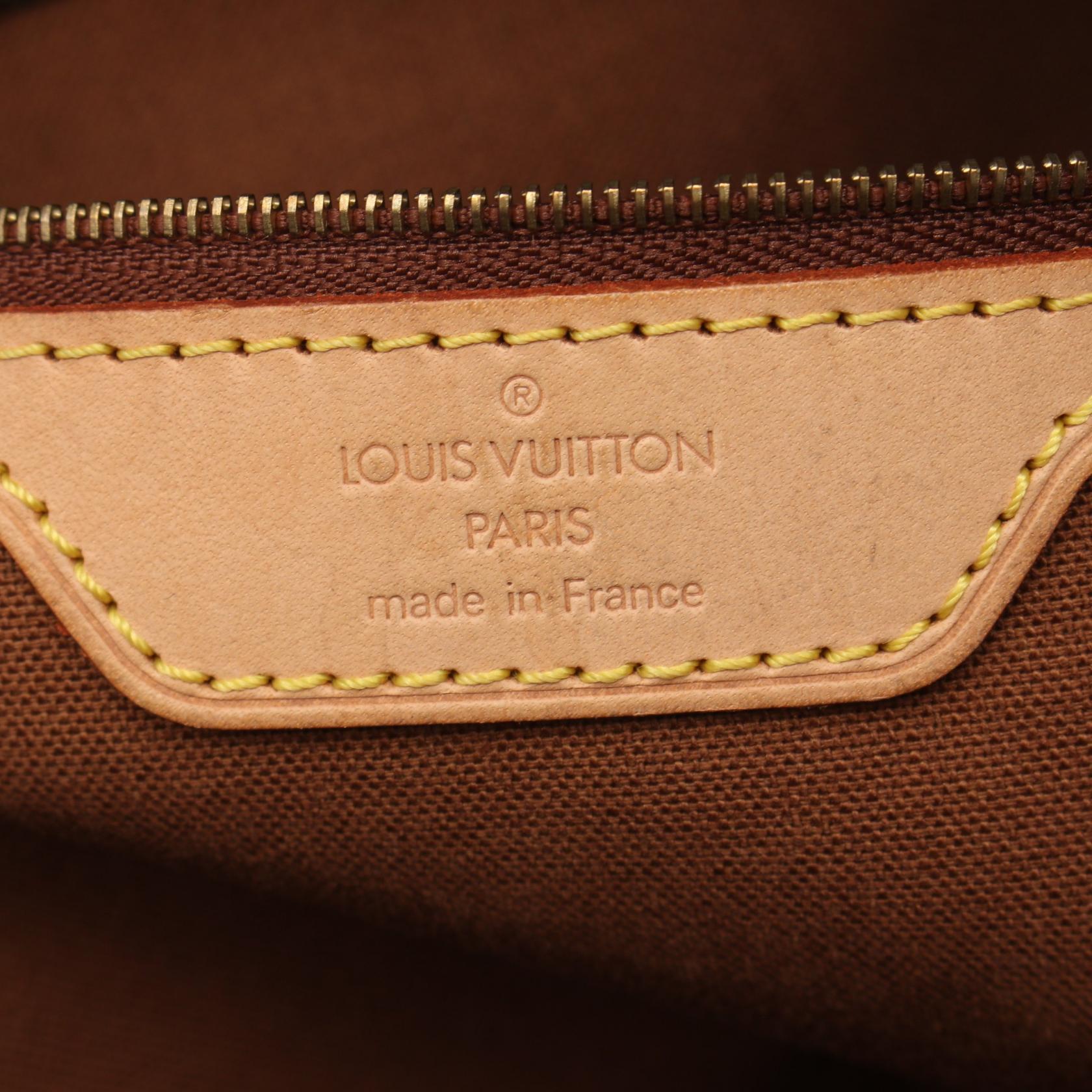 Louis Vuitton Cabas Mezzo Monogram Coated Canvas Tote Bag