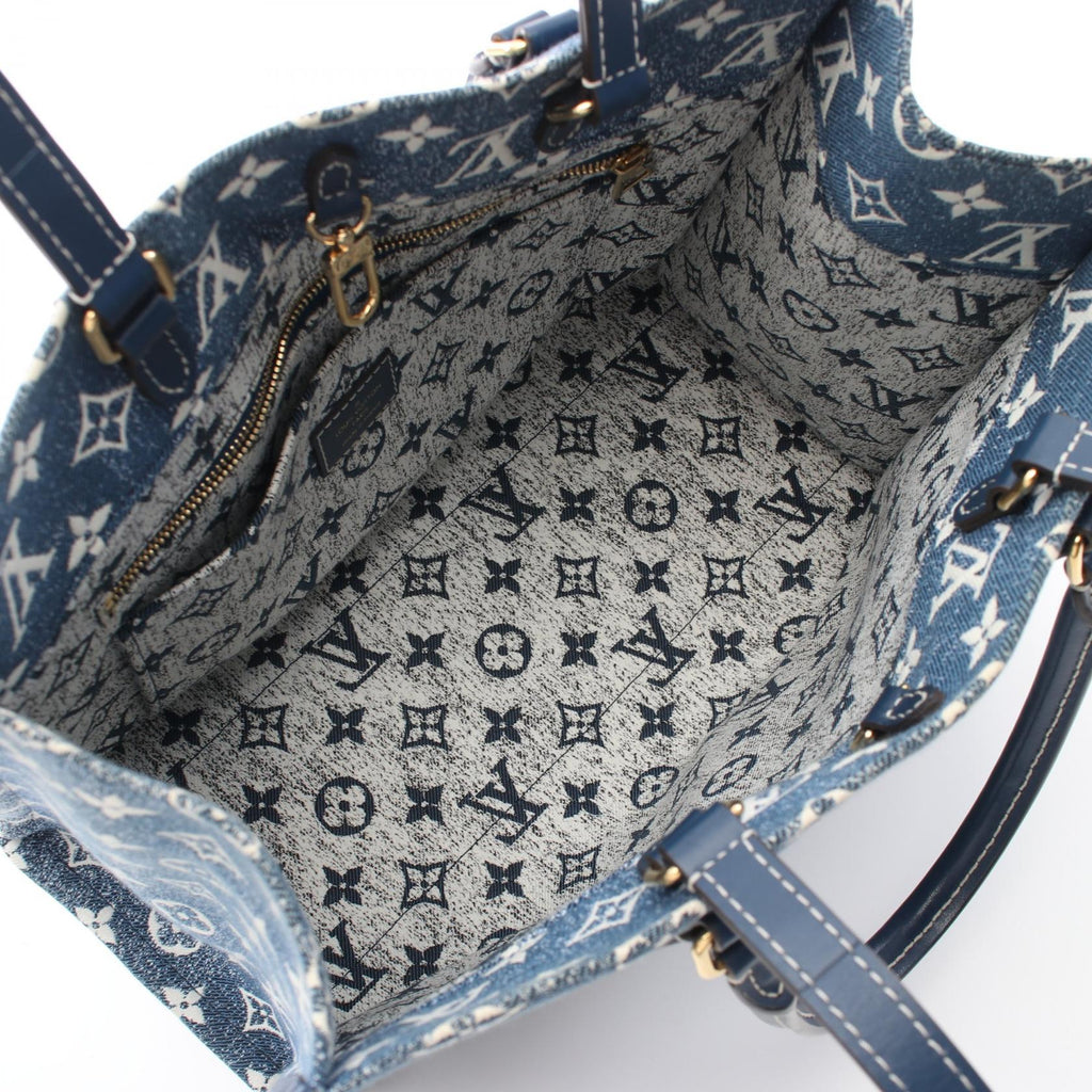 Louis Vuitton OnTheGo MM Monogram Jacquard Tote Bag