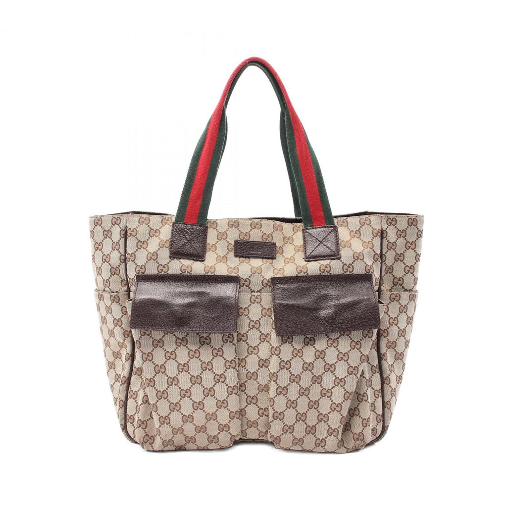 Gucci Sherry Line GG Canvas Tote Bag