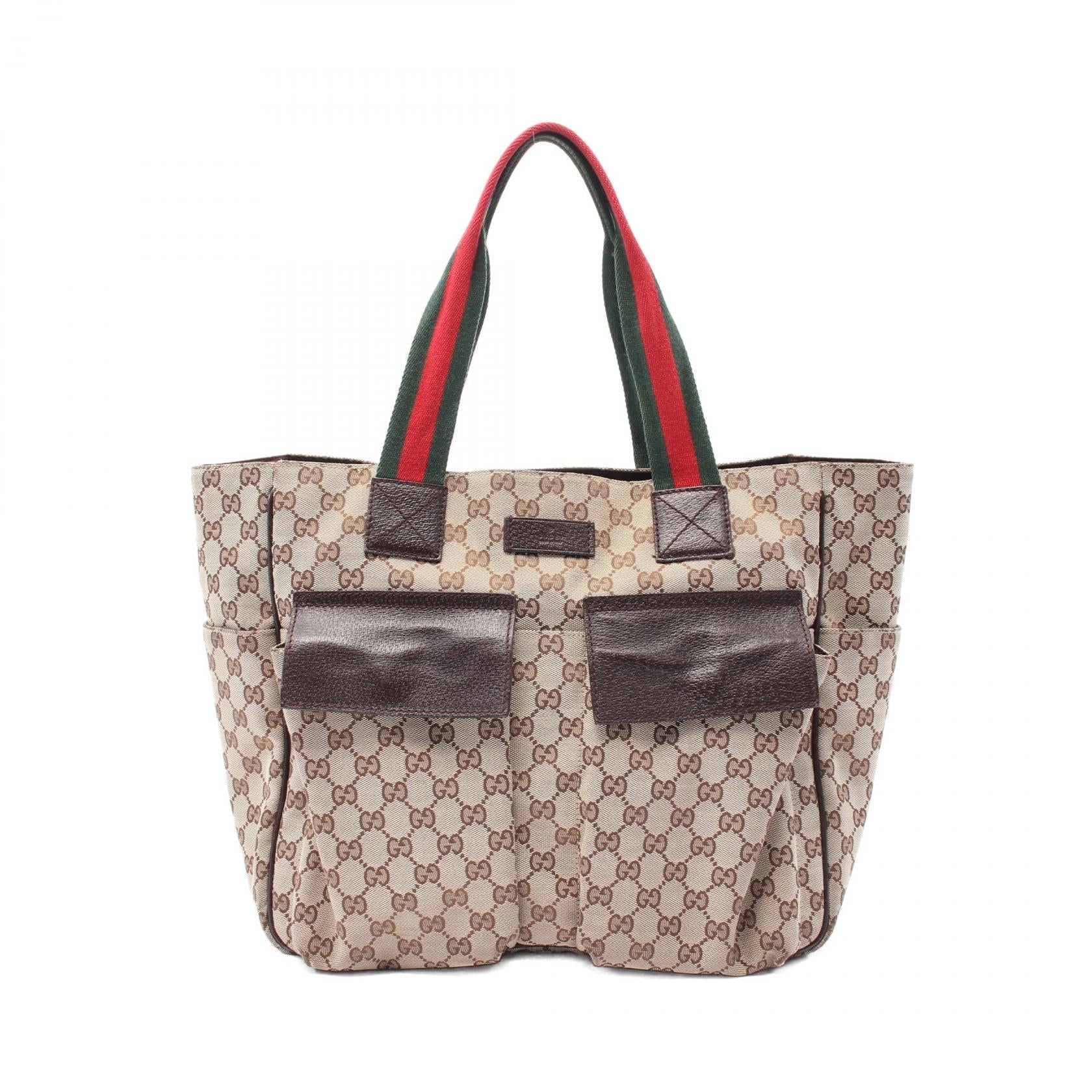 Gucci Sherry Line GG Canvas Tote Bag