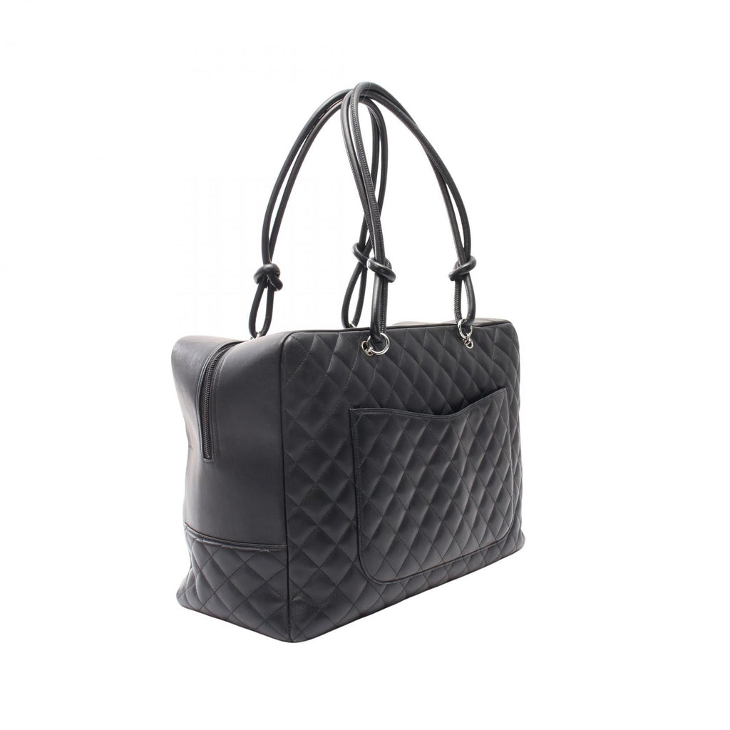 Chanel Cambon Line Leather Handbag
