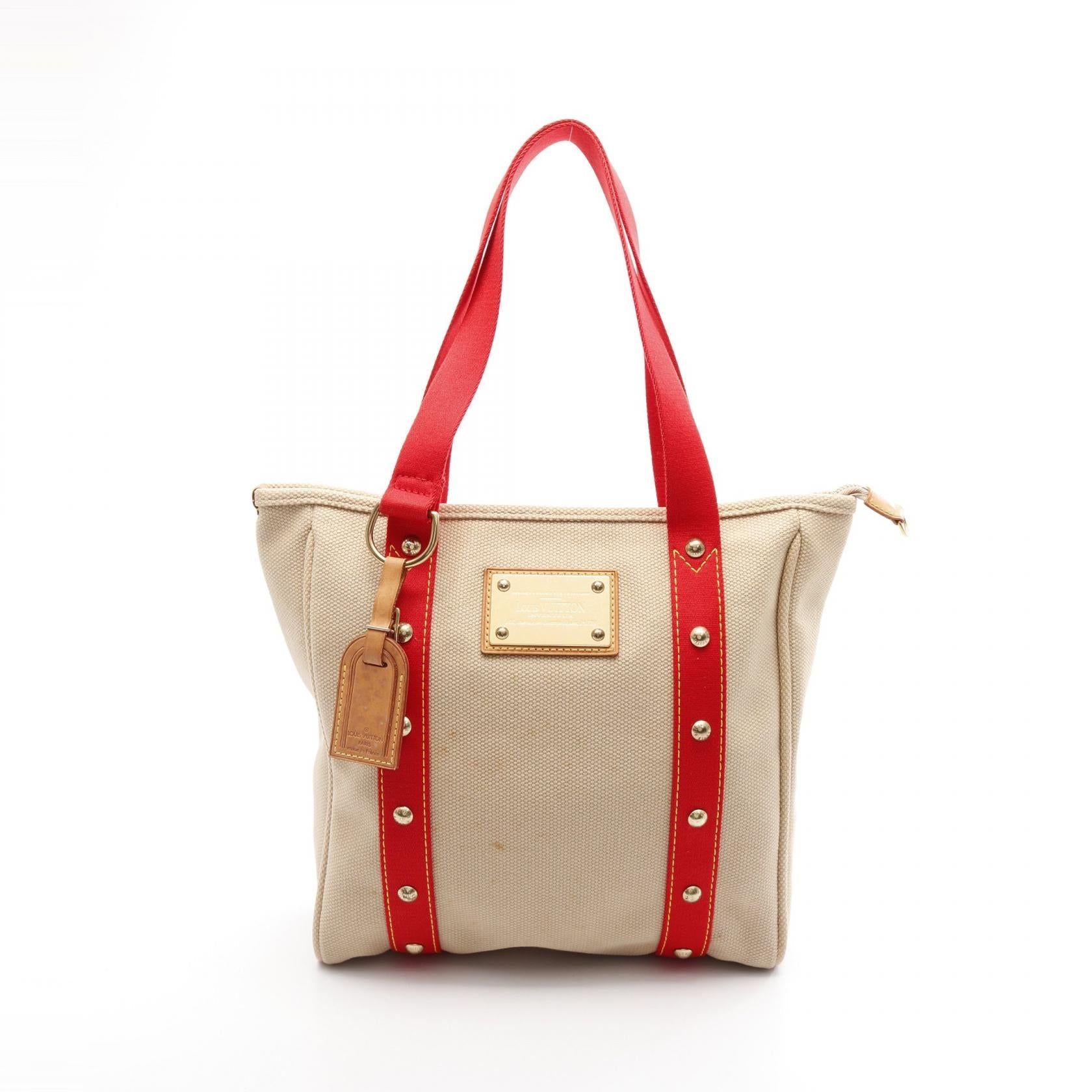 Louis Vuitton Antigua Canvas Tote Bag