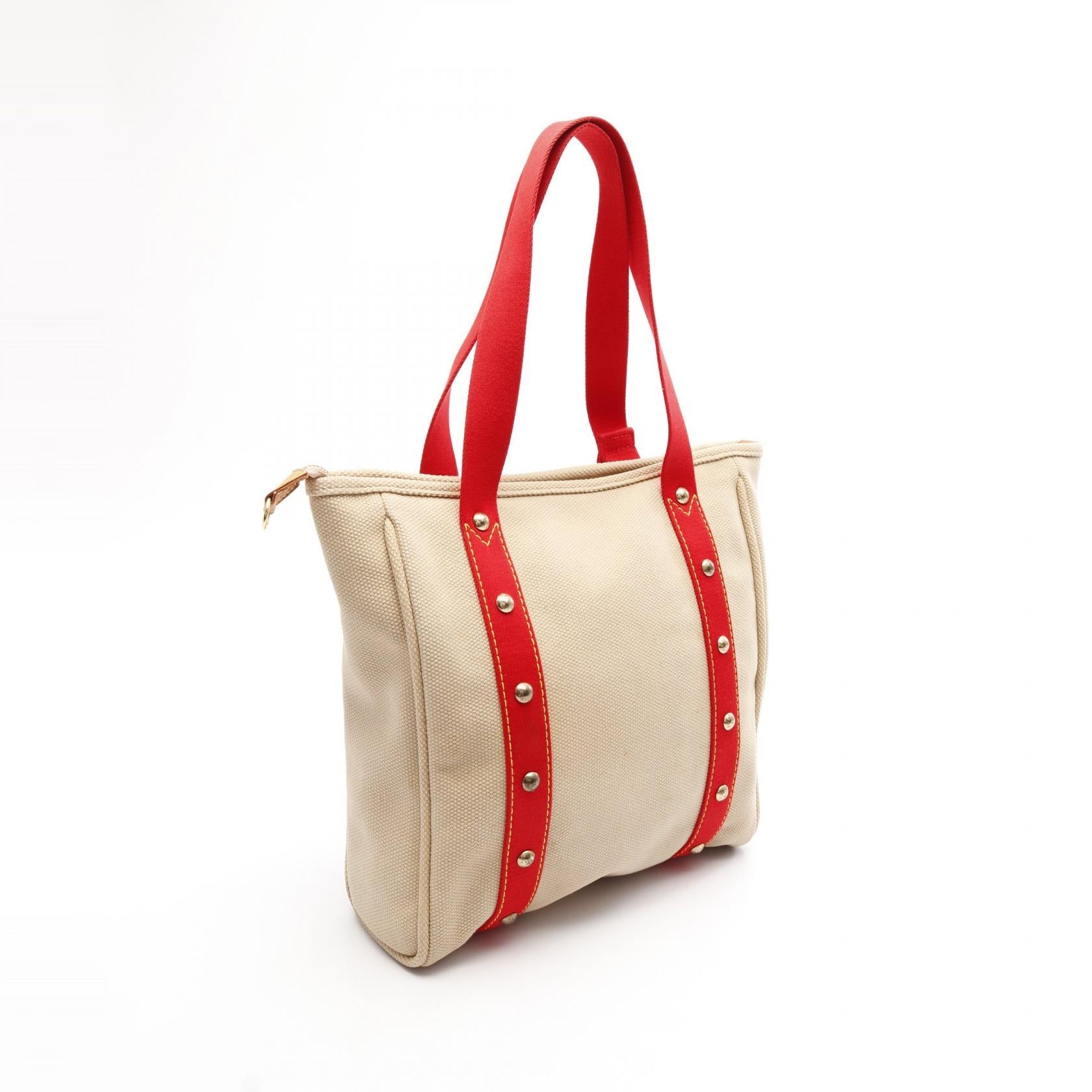 Louis Vuitton Antigua Canvas Tote Bag