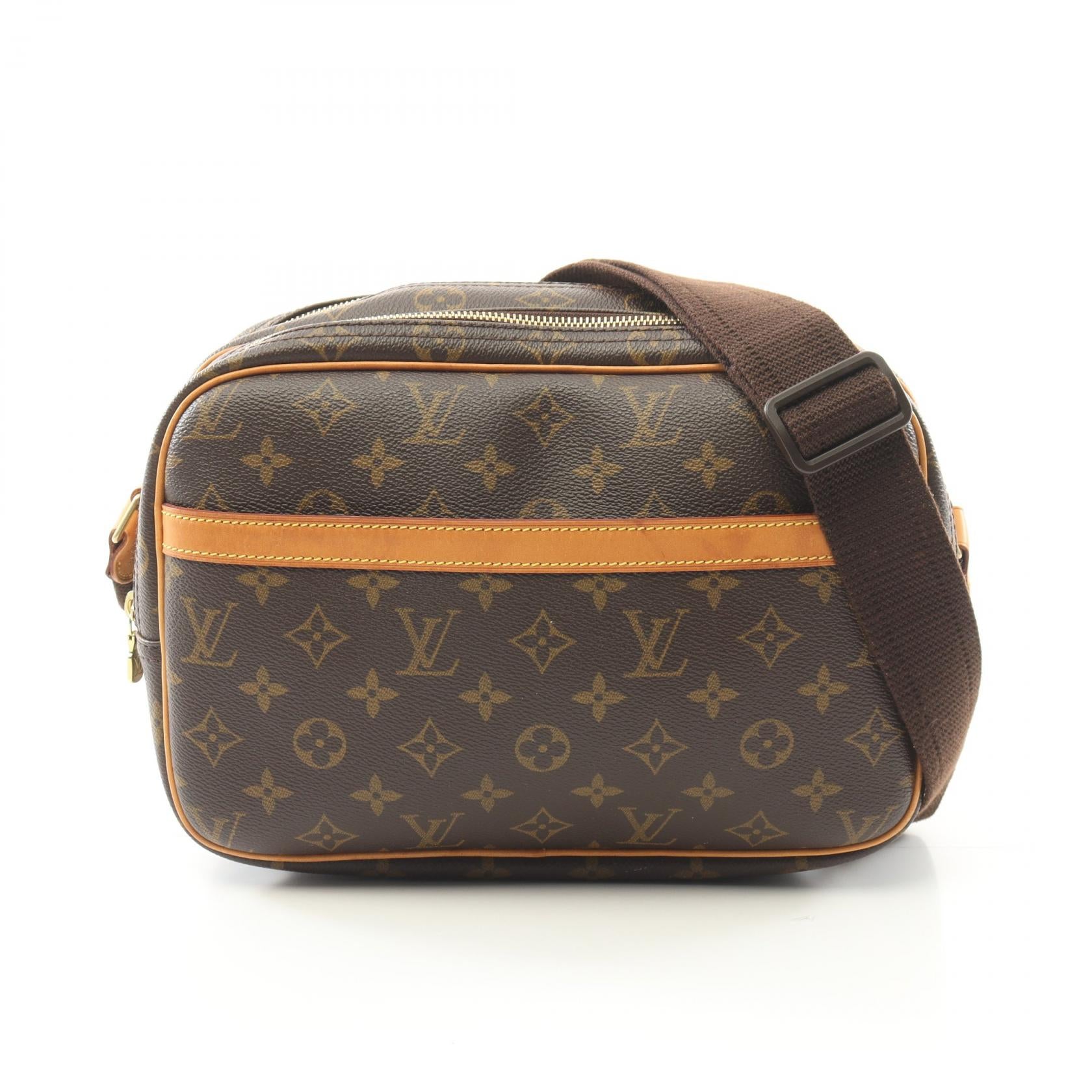 Louis Vuitton Reporter PM Monogram Coated Canvas Shoulder Bag