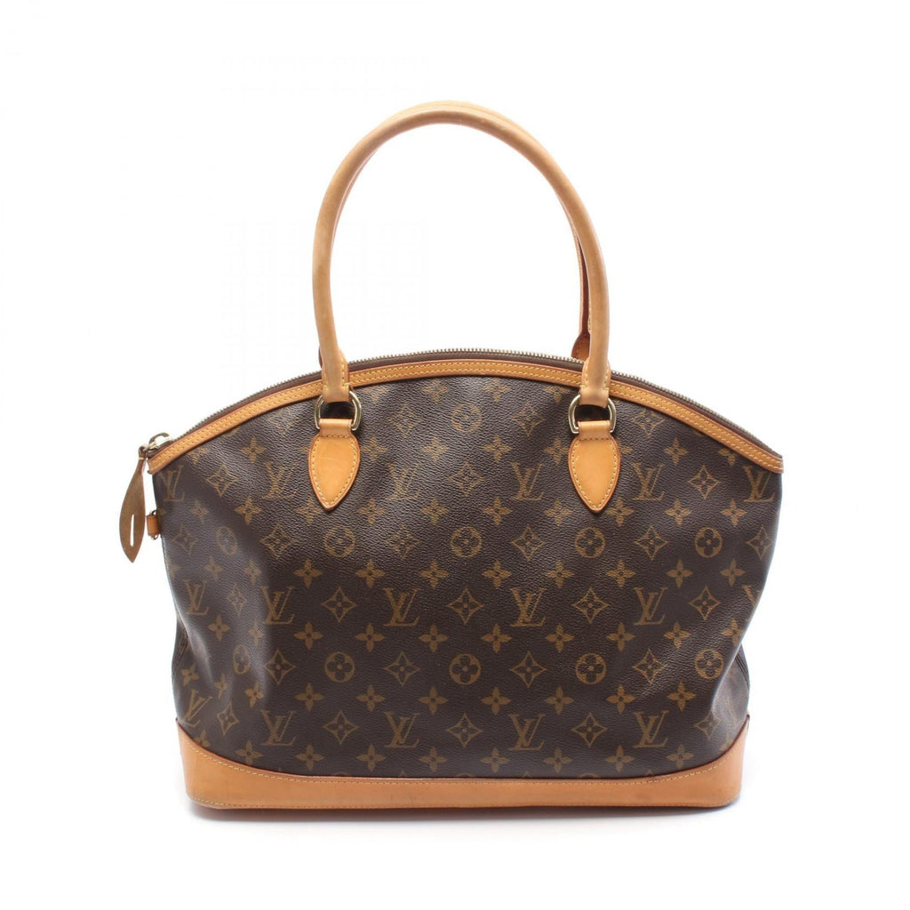 Louis Vuitton Lockit Horizontal Monogram Coated Canvas Tote Bag