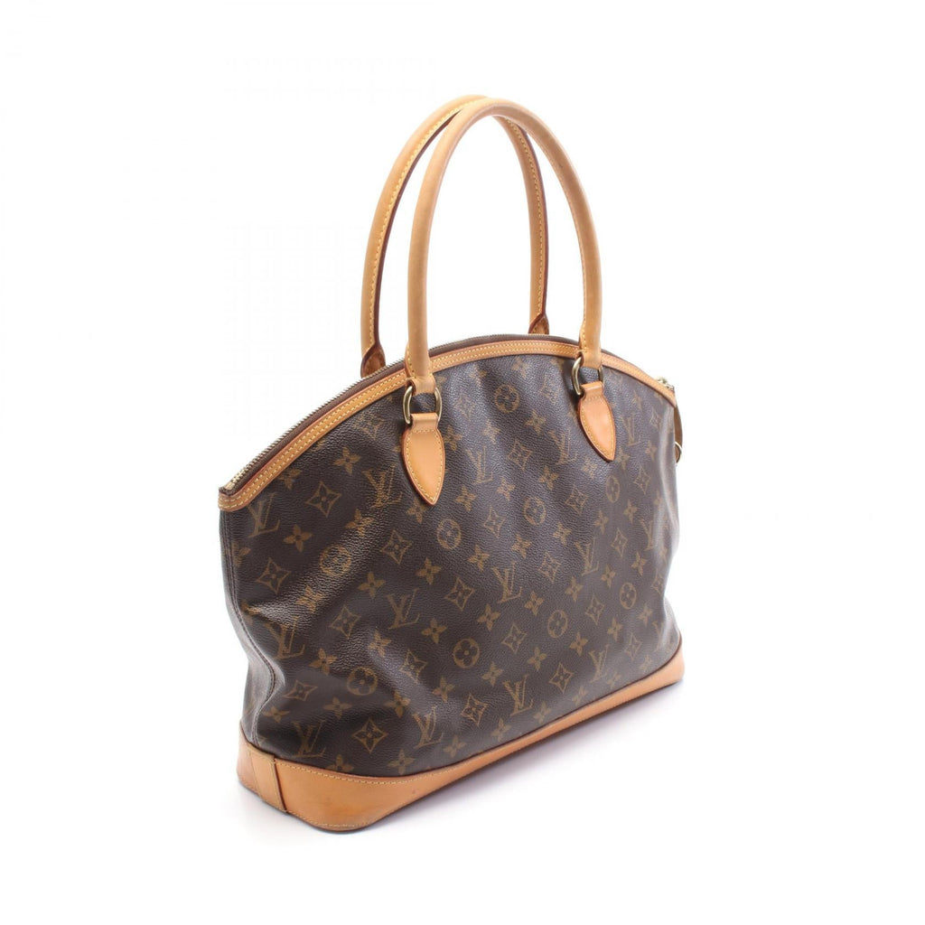 Louis Vuitton Lockit Horizontal Monogram Coated Canvas Tote Bag