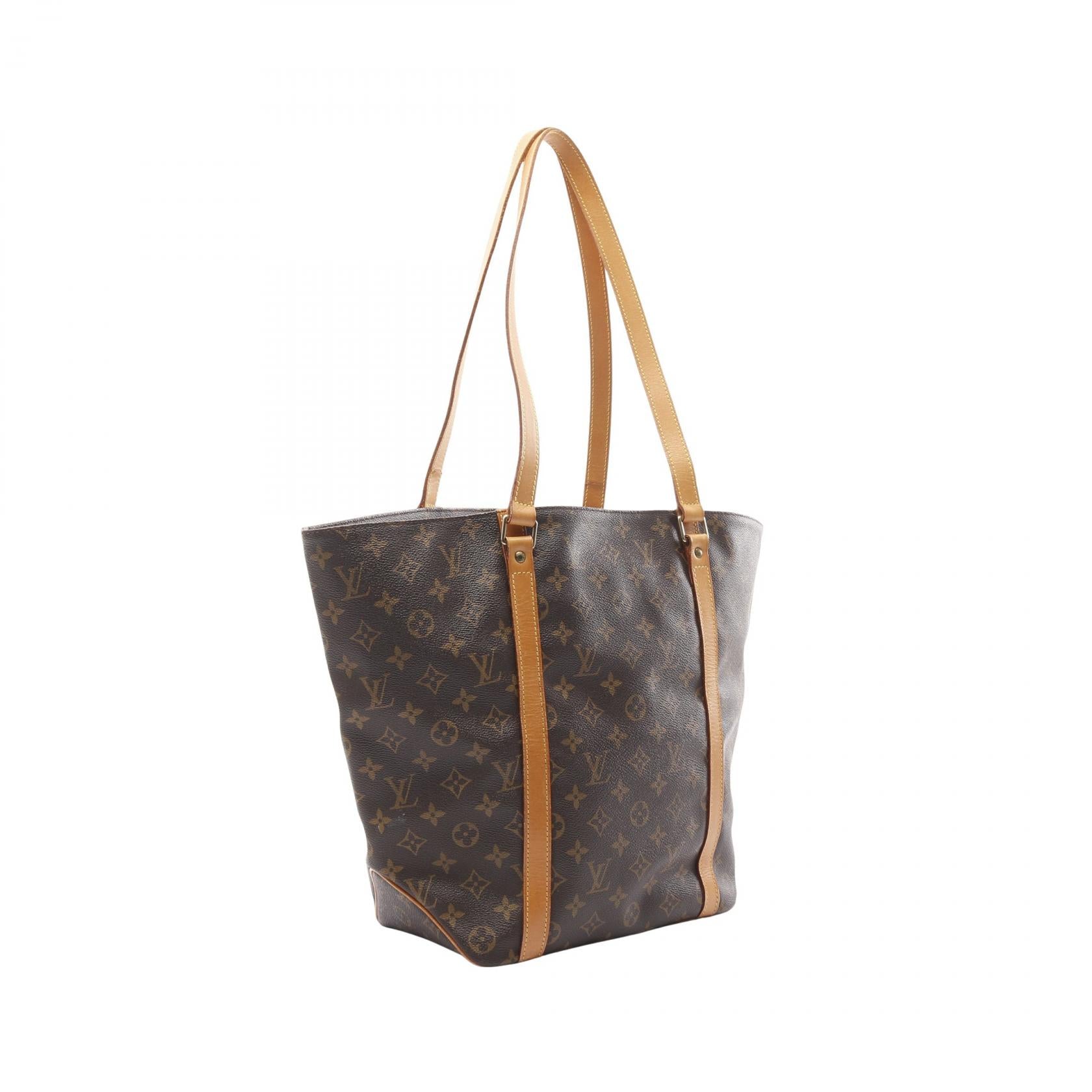 Louis Vuitton Sac Shopping Monogram Coated Canvas Tote Bag