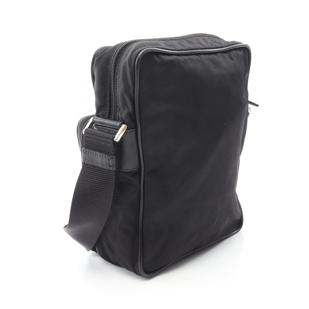 Prada VIAGGIO Nylon Saffiano Leather Shoulder Bag