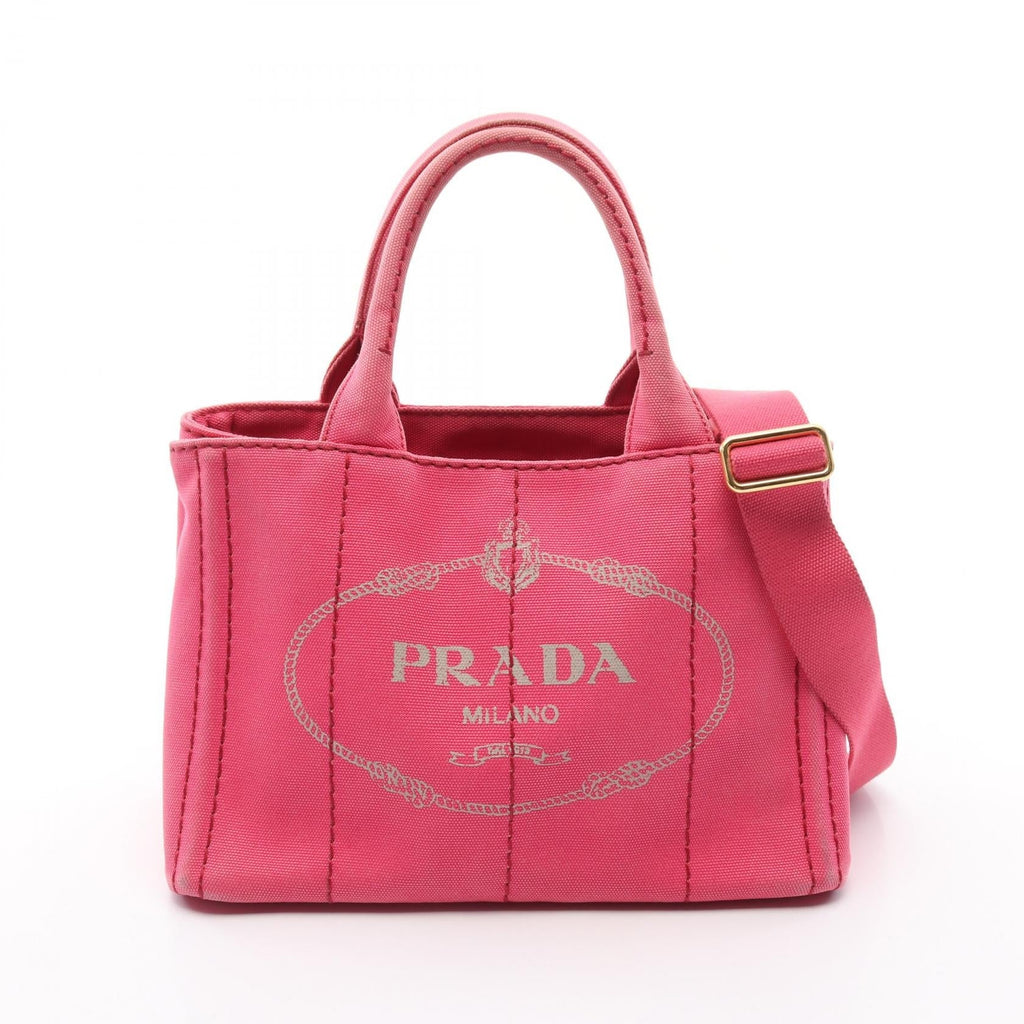 Prada CANAPA Canvas Tote Bag