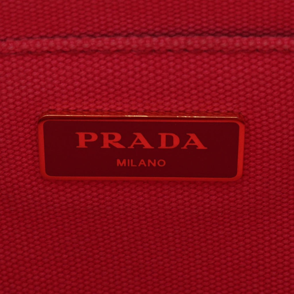 Prada CANAPA Canvas Tote Bag