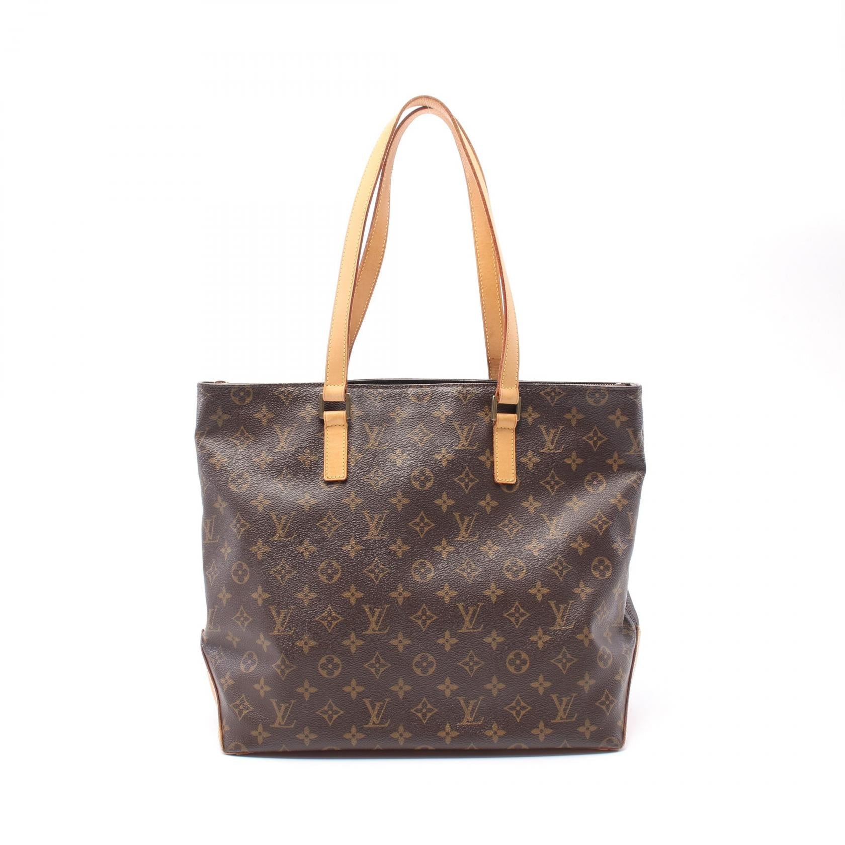 Louis Vuitton Cabas Mezzo Monogram Coated Canvas Tote Bag