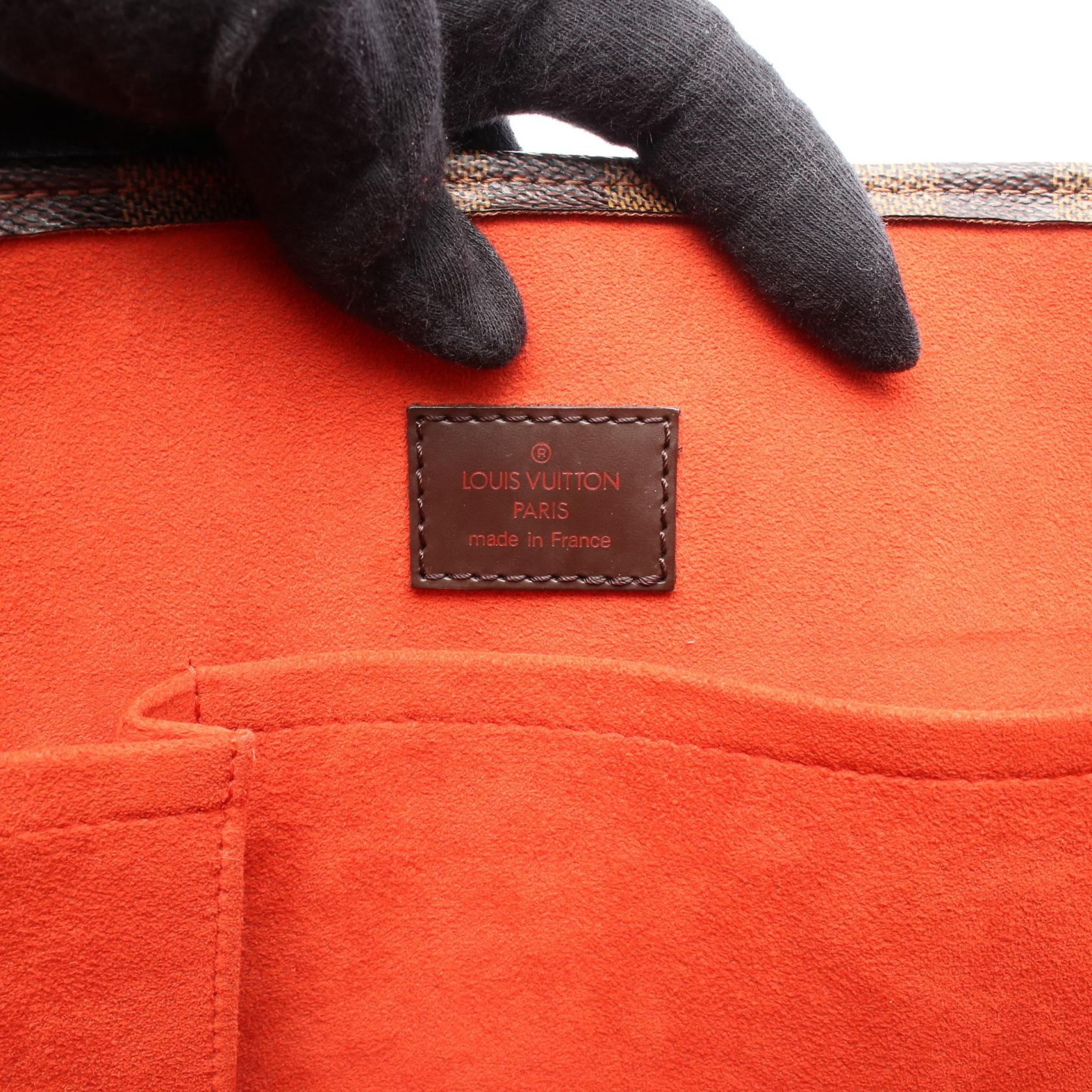 Louis Vuitton Sac Plat Damier Ebene Tote Bag