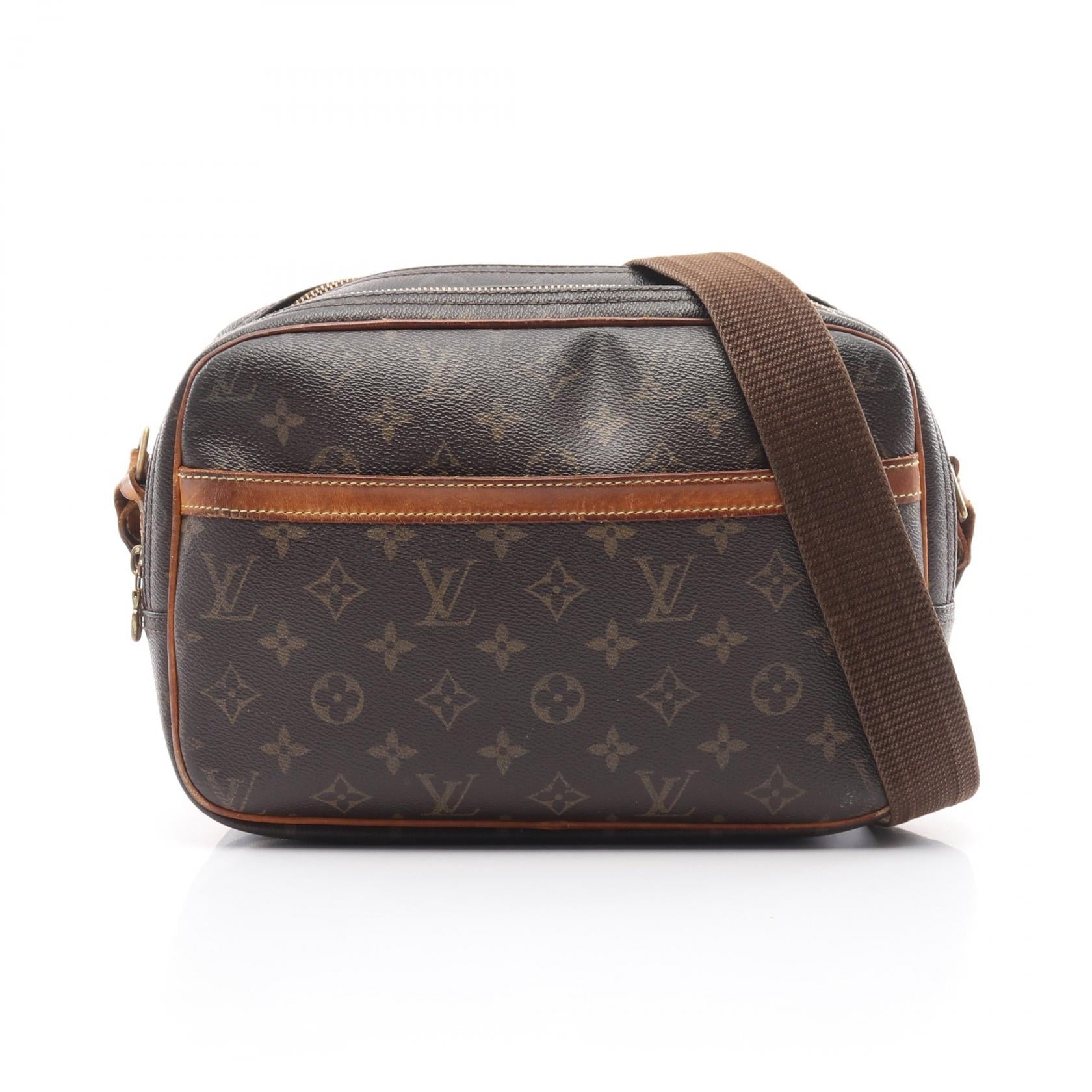 Louis Vuitton Reporter PM Monogram Shoulder Bag