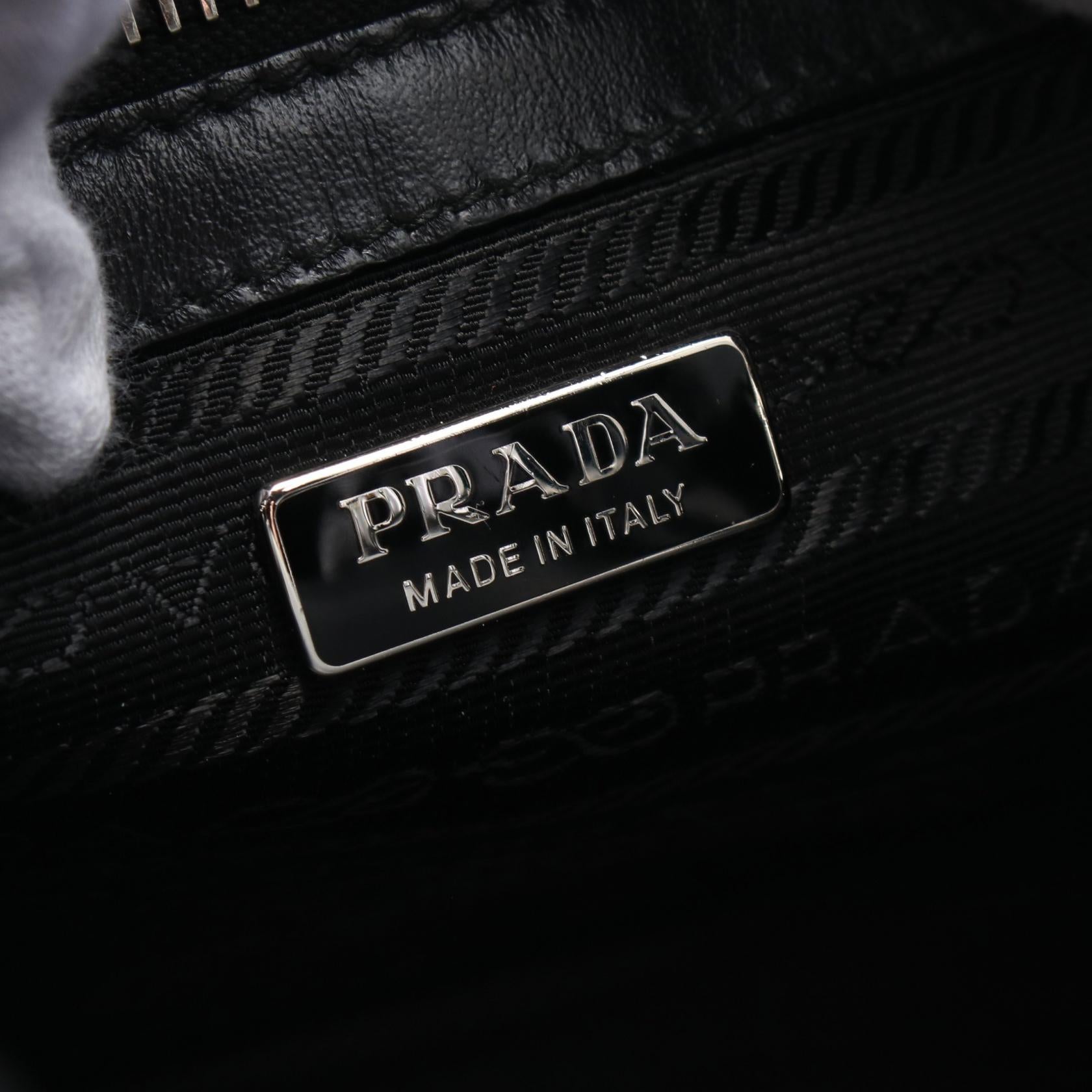 Prada SOFT CALF Leather Tote Bag