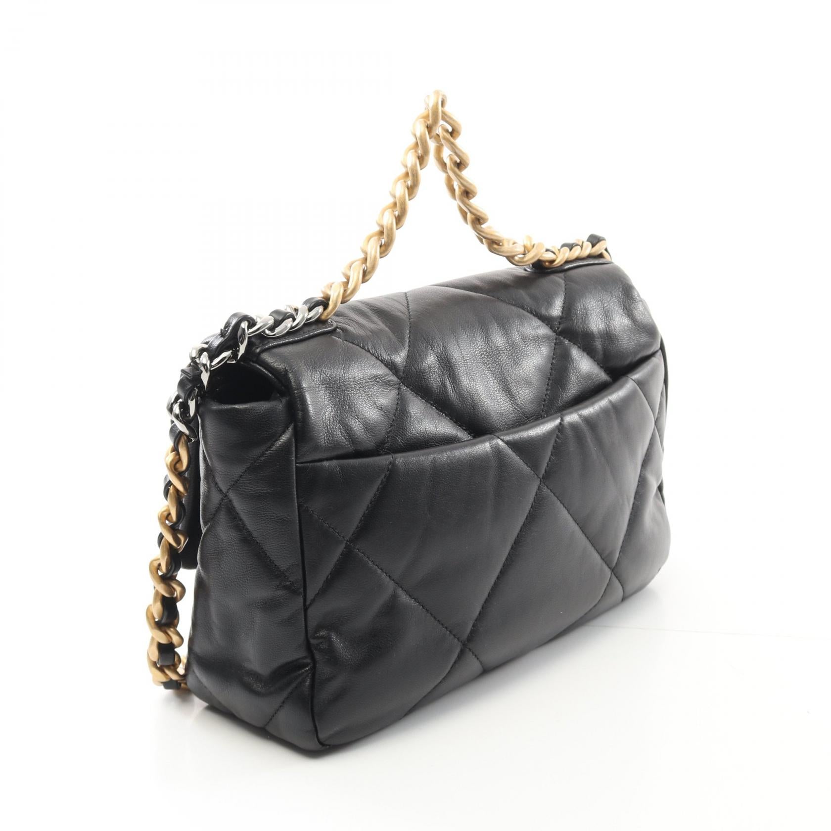 Chanel 19 Matelassé Lambskin Shoulder Bag