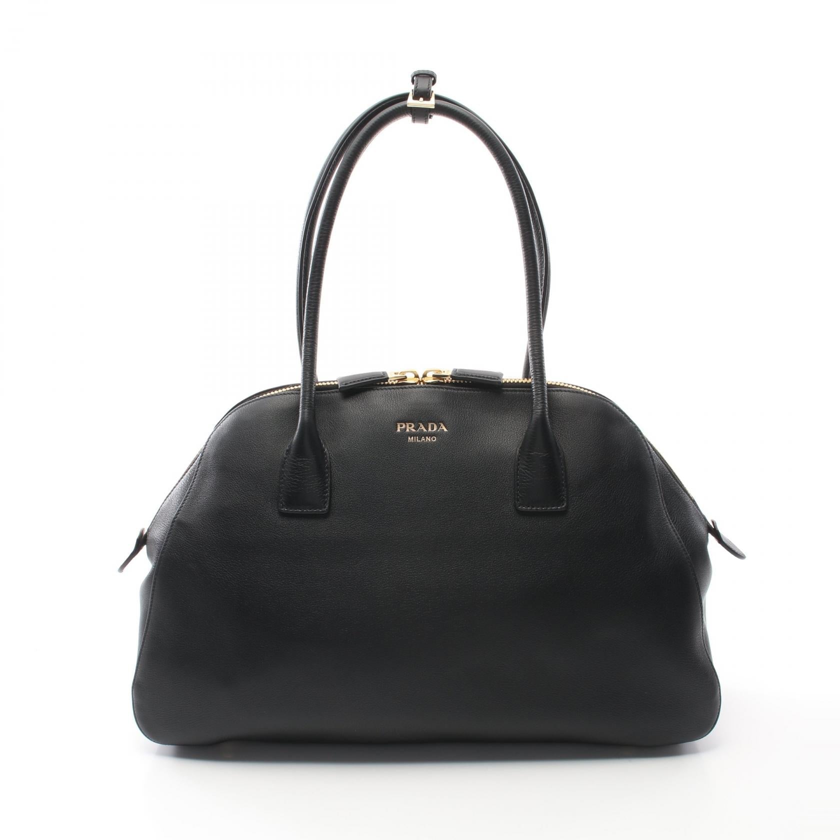 Prada SOFT GRAIN Leather Tote Bag