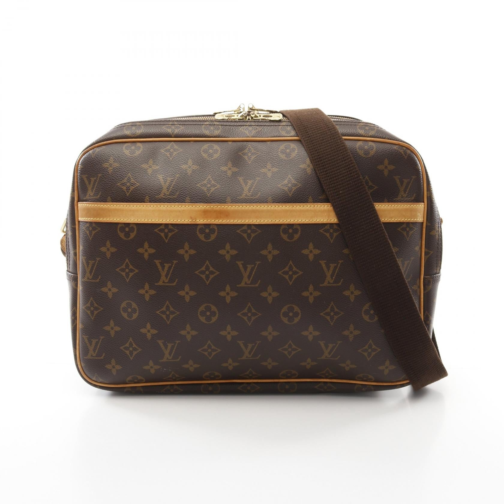 Louis Vuitton Reporter GM Monogram Coated Canvas Shoulder Bag