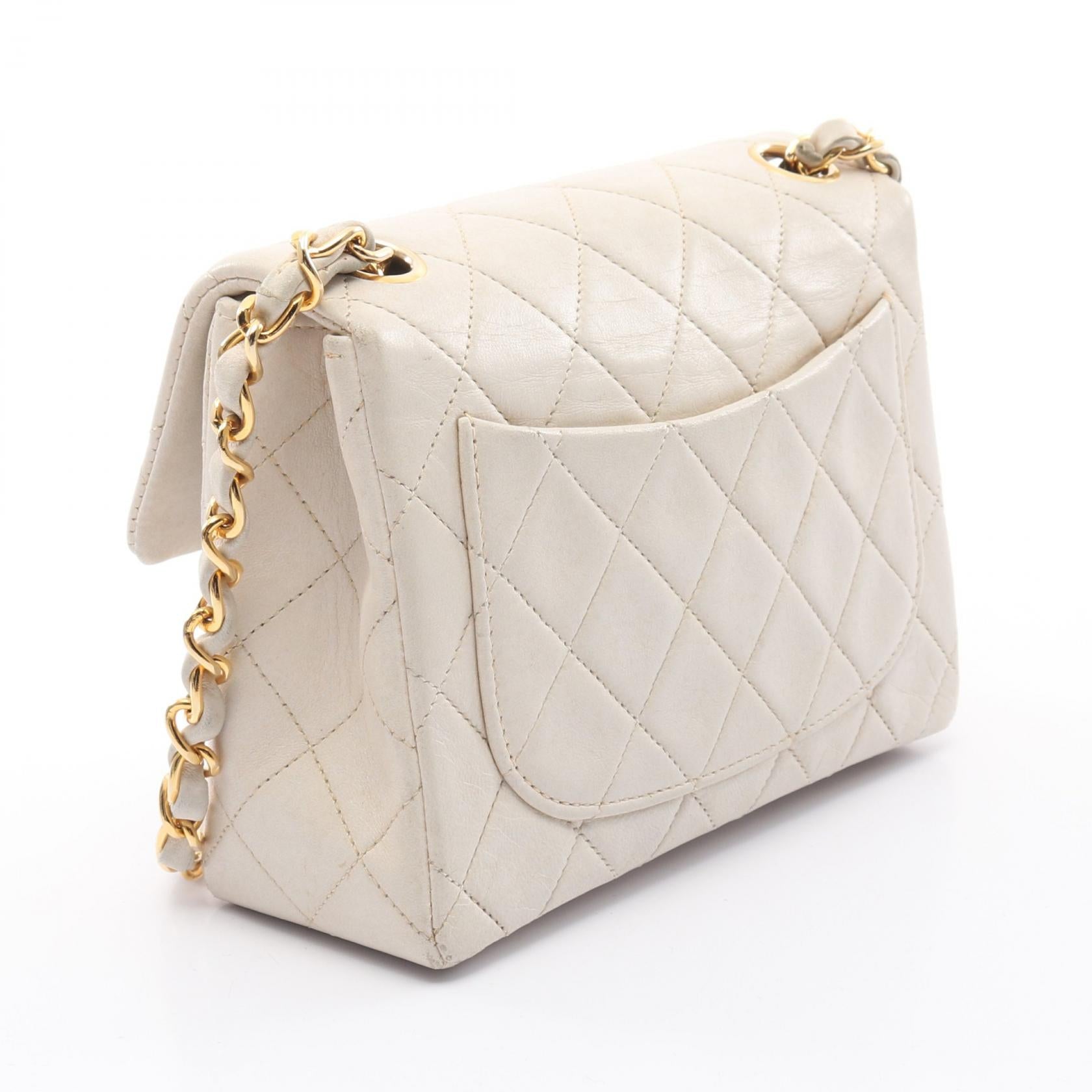 Chanel Mini Matelassé Lambskin Shoulder Bag
