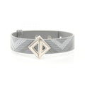 Dior Homme CD Diamond Stainless Steel PVC Bracelet