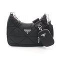 Prada TESSUTO QUILTING Nylon Shoulder Bag