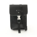 Prada TESSUTO+SAFFIAN Shoulder Bag Nylon Saffiano Leather Shoulder Bag