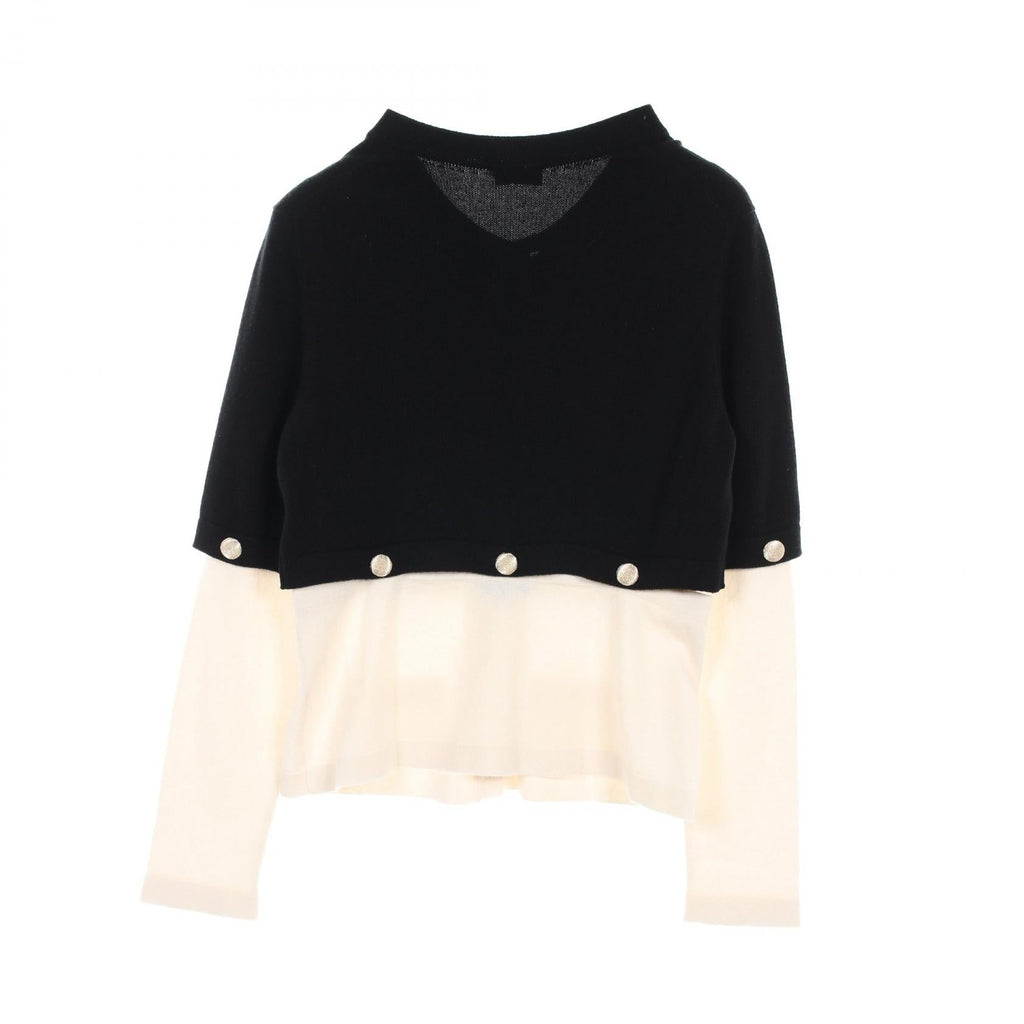 Chanel Coco Mark Button Cashmere Cardigan