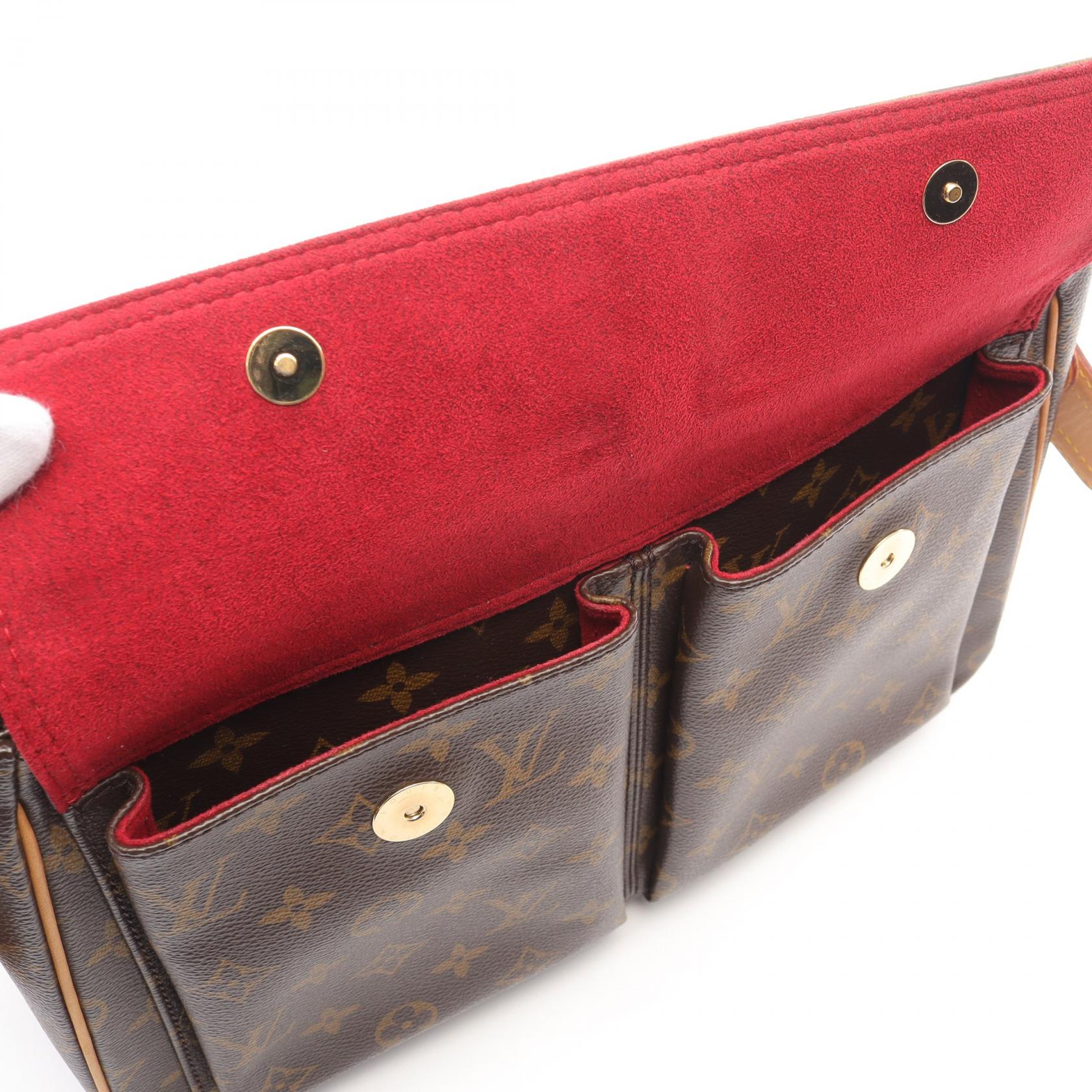 Louis Vuitton Vivasite GM Monogram Coated Canvas Shoulder Bag