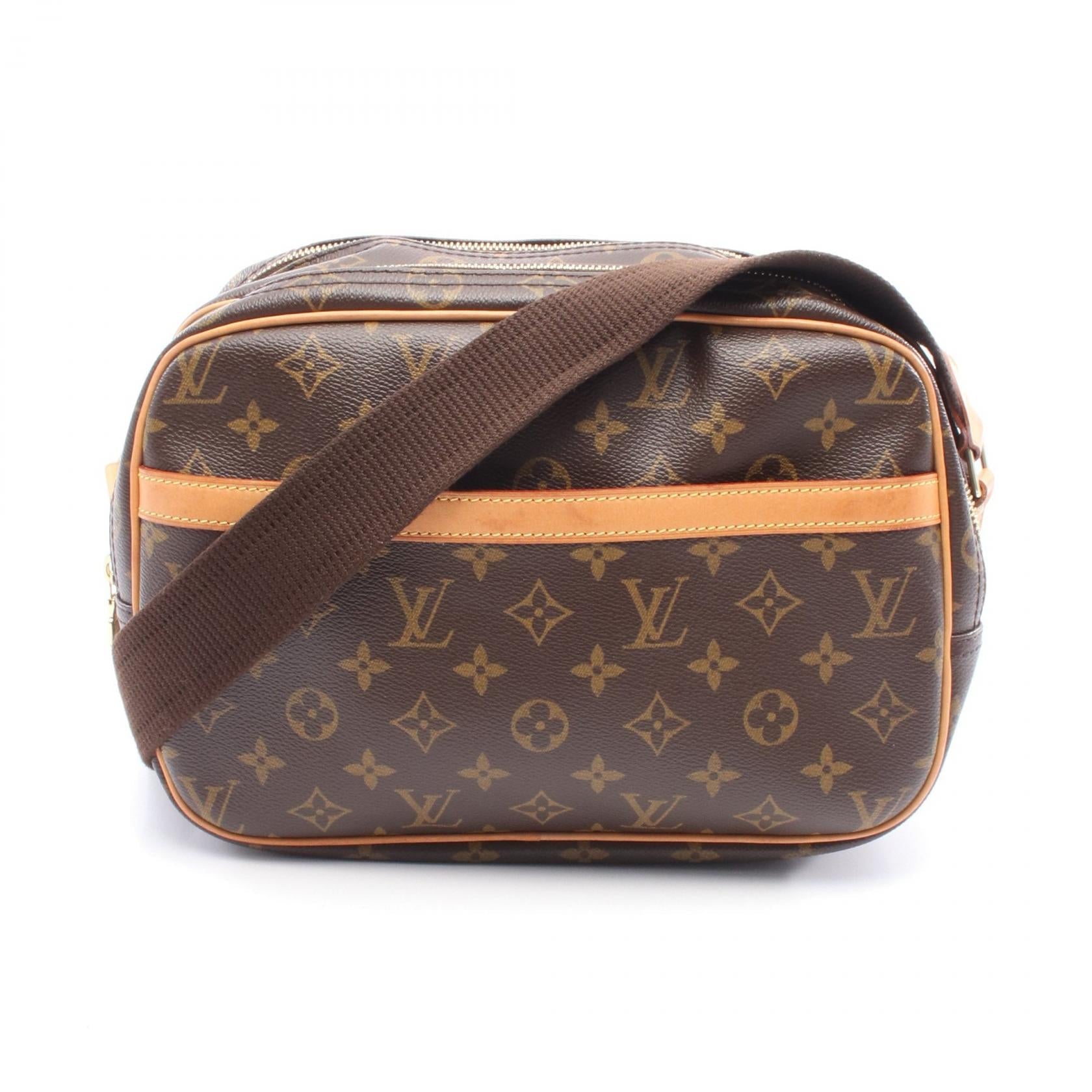 Louis Vuitton Reporter PM Monogram Coated Canvas Shoulder Bag