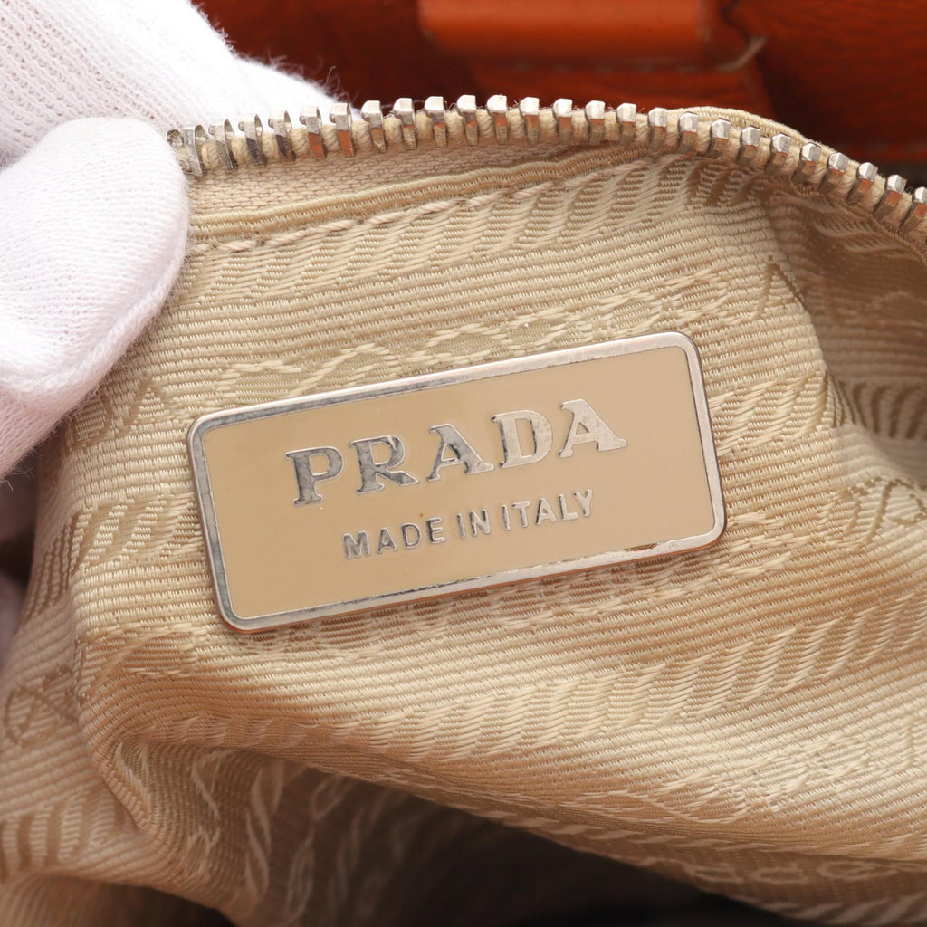 Prada Leather Tote Bag