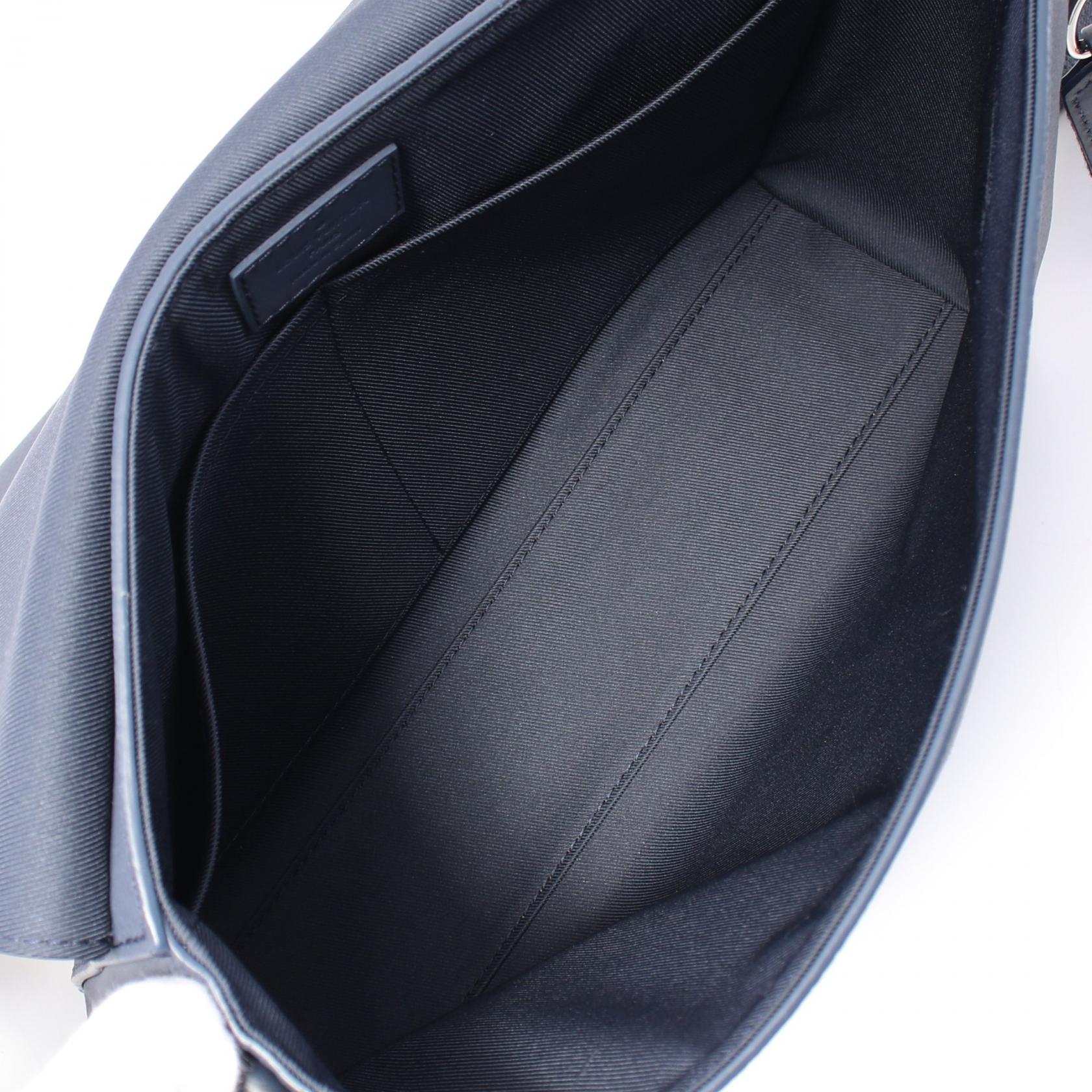 Louis Vuitton Takeoff Aerogram Leather Shoulder Bag