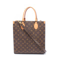 Louis Vuitton Sac Plat PM Monogram Coated Canvas Tote Bag
