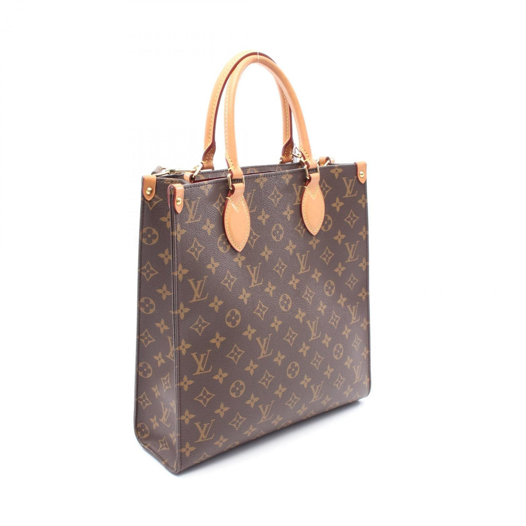 Louis Vuitton Sac Plat PM Monogram Coated Canvas Tote Bag