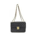 Chanel Deauville Matelasse Lambskin Shoulder Bag