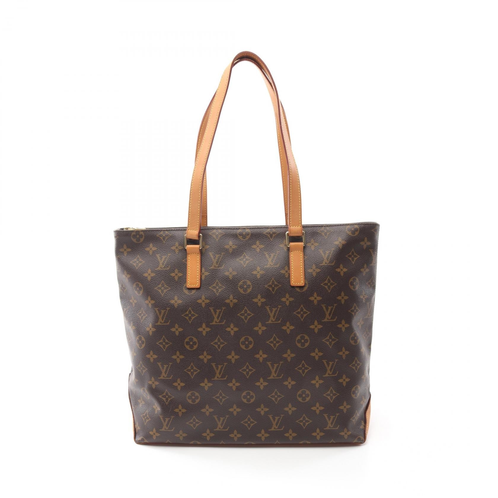 Louis Vuitton Cabas Mezzo Monogram Coated Canvas Tote Bag