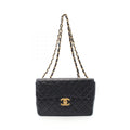 Chanel Deauville Matelassé Lambskin Shoulder Bag