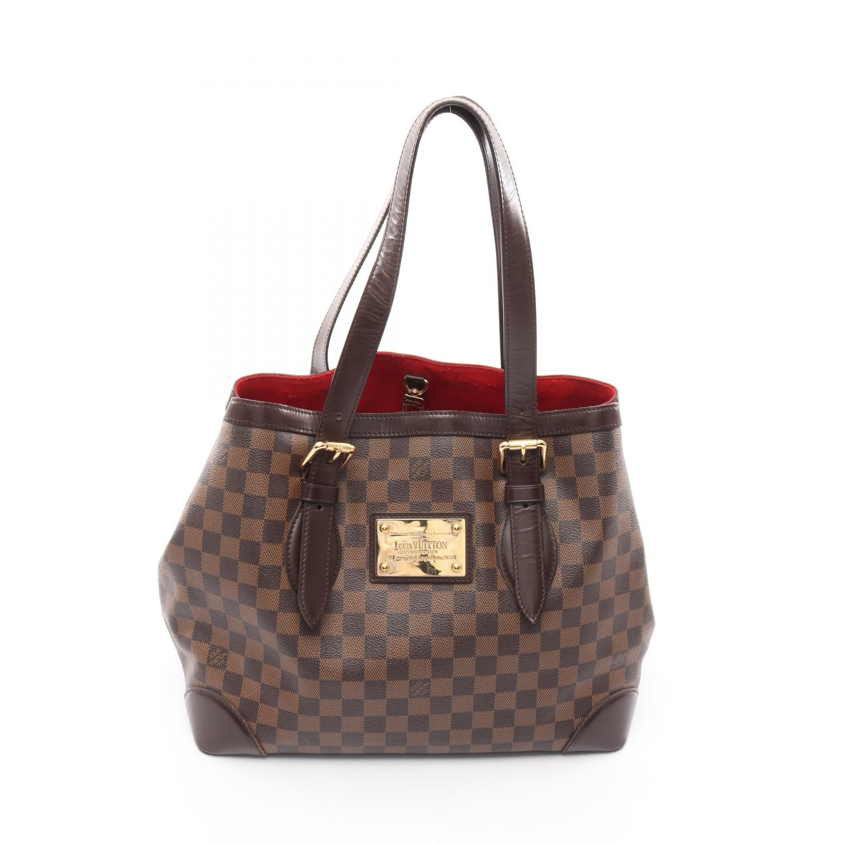 Louis Vuitton Hampstead MM Damier Coated Canvas Tote Bag