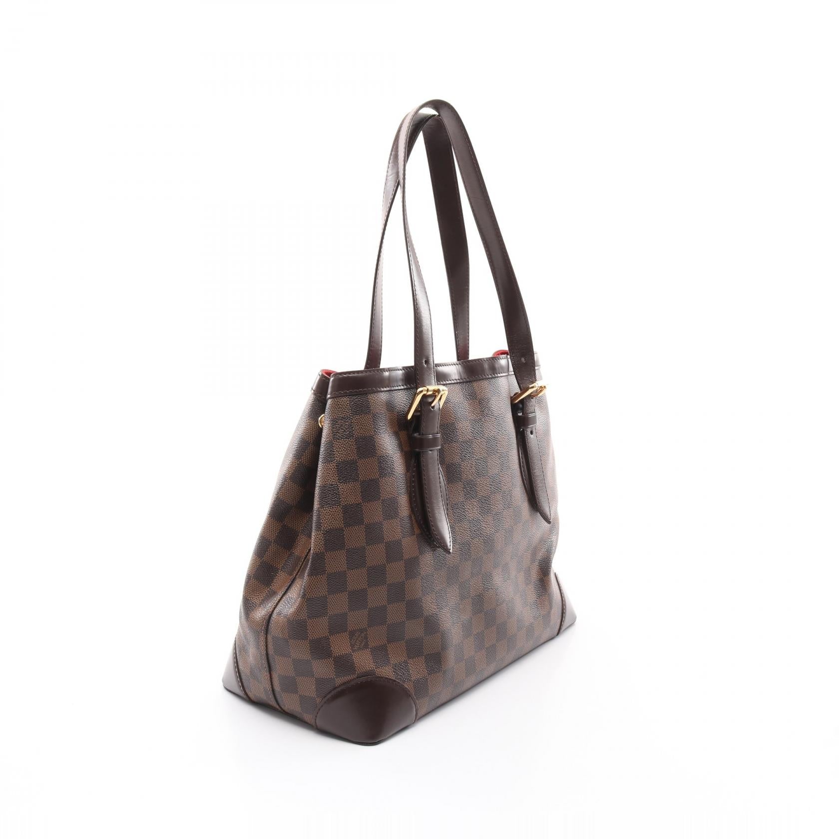 Louis Vuitton Hampstead MM Damier Coated Canvas Tote Bag