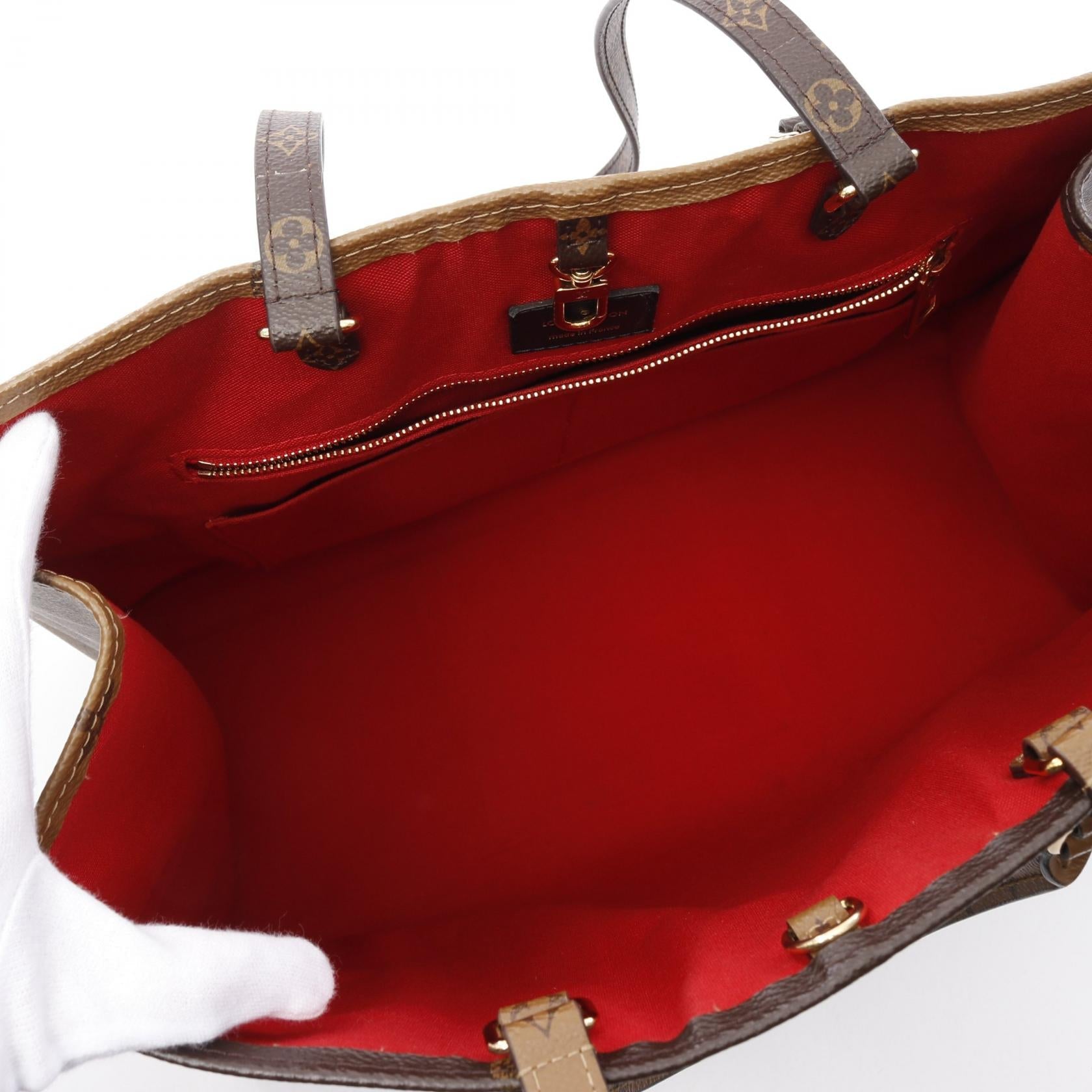 Louis Vuitton OnTheGo GM Monogram Giant Reverse Tote Bag