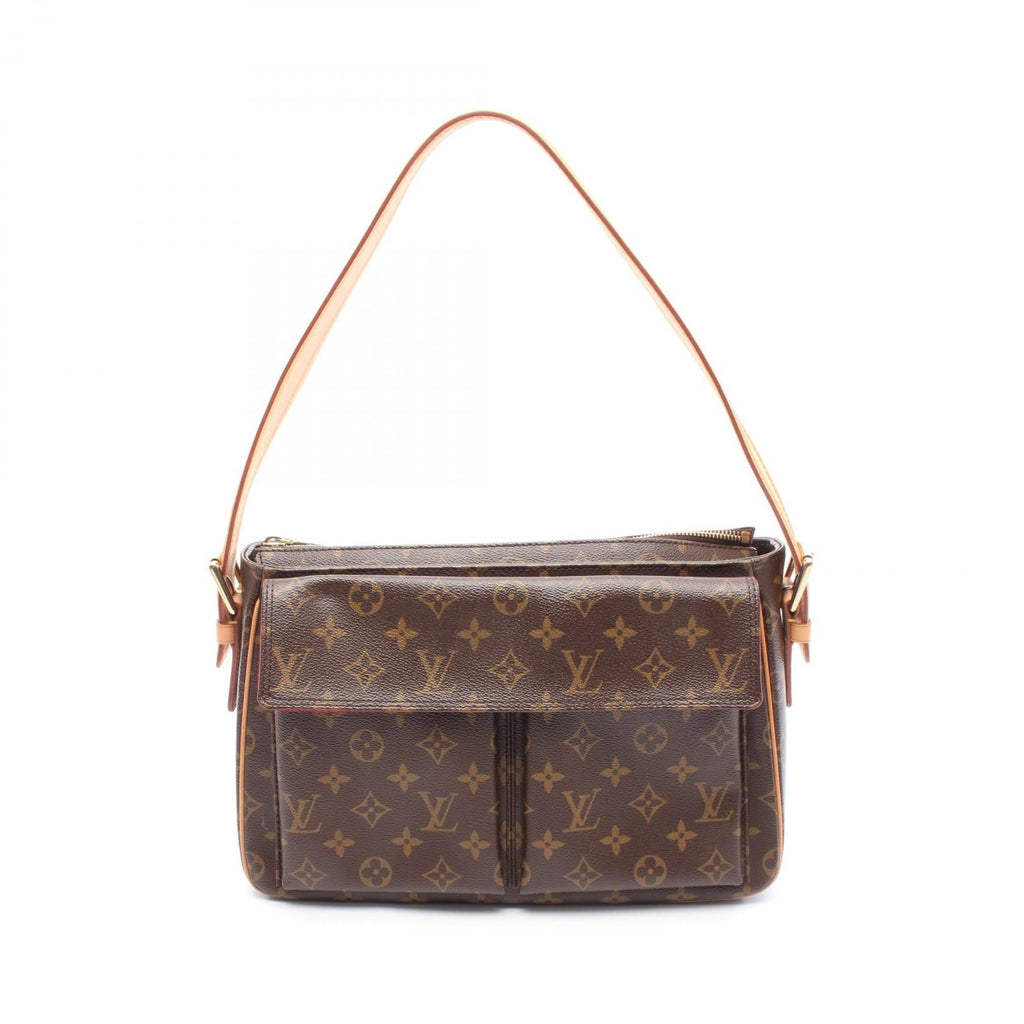Louis Vuitton Vivasite GM Monogram Coated Canvas Shoulder Bag