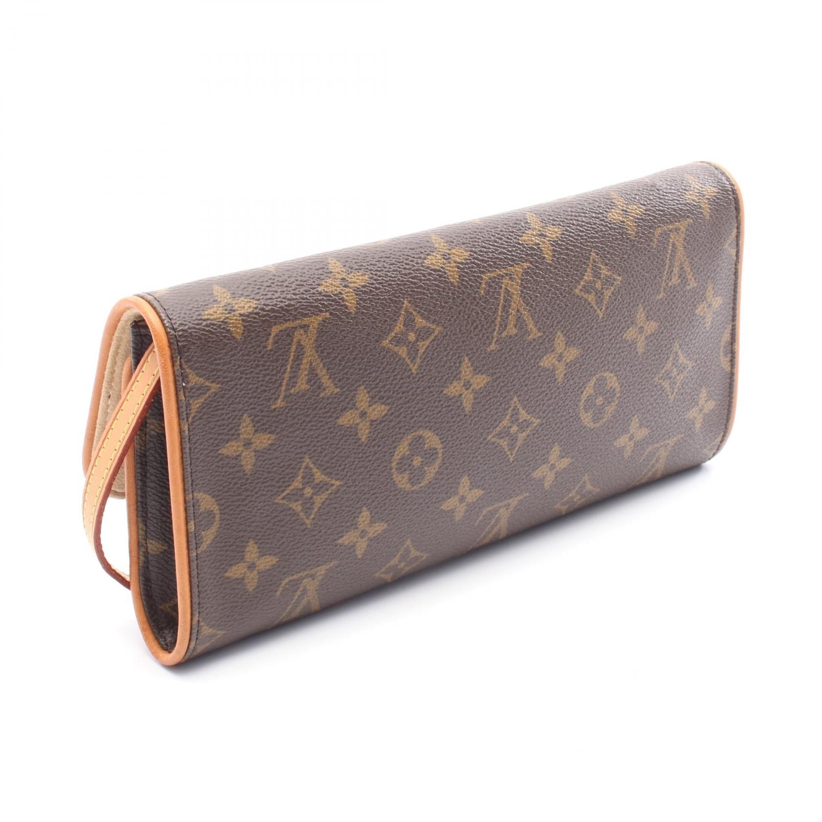 Louis Vuitton Pochette Twin GM Monogram Shoulder Bag