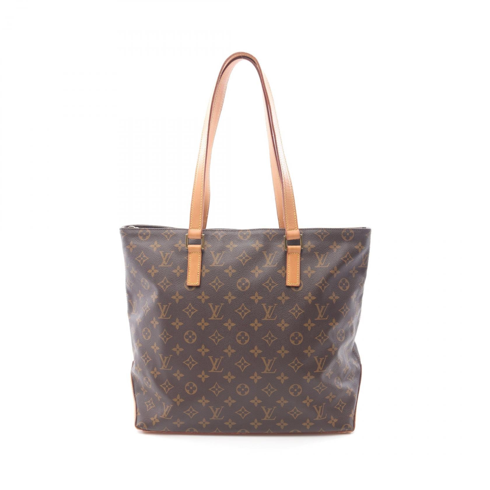 Louis Vuitton Cabas Mezzo Monogram Coated Canvas Tote Bag
