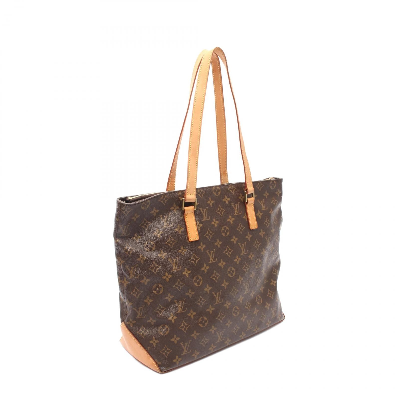Louis Vuitton Cabas Mezzo Monogram Coated Canvas Tote Bag